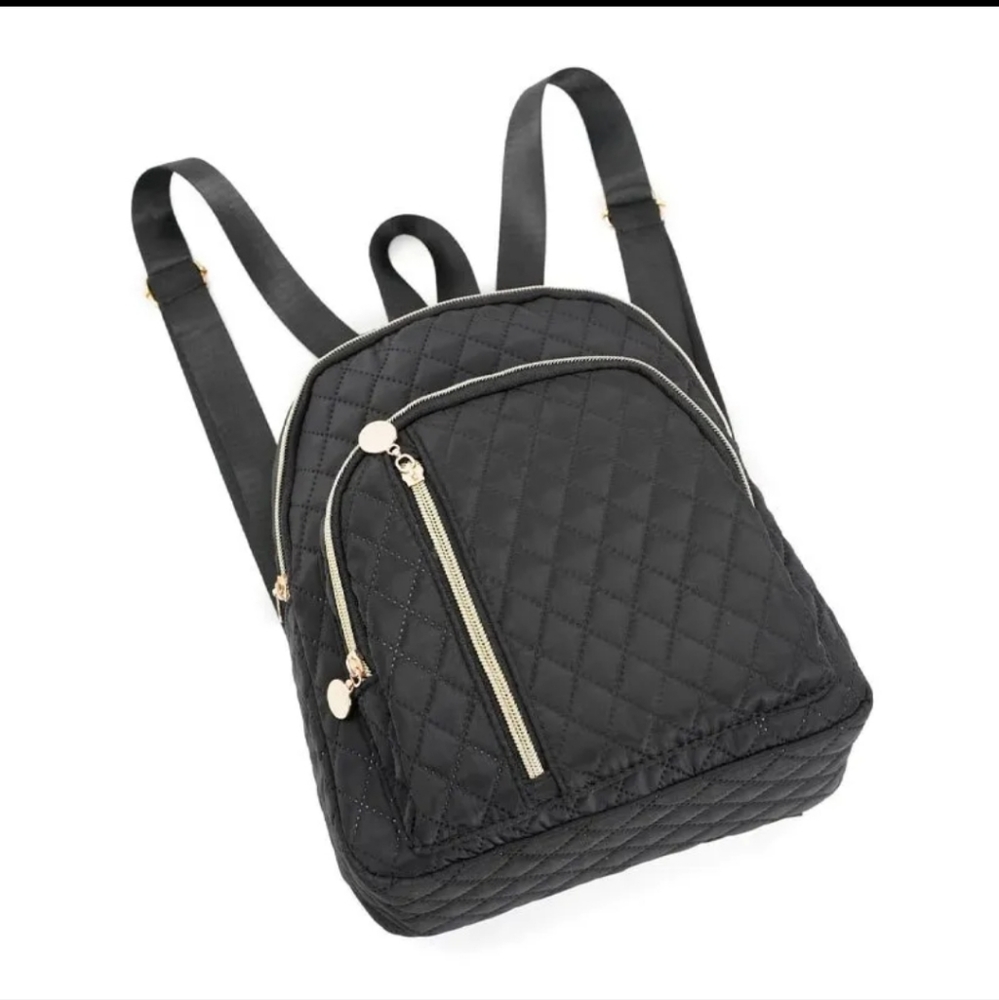 NWOT Mini Quilted Backpack - Picture 7 of 8